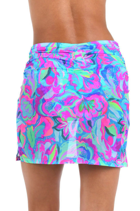 Sunshine 79 Swirltopia Pull-On Short Skirt